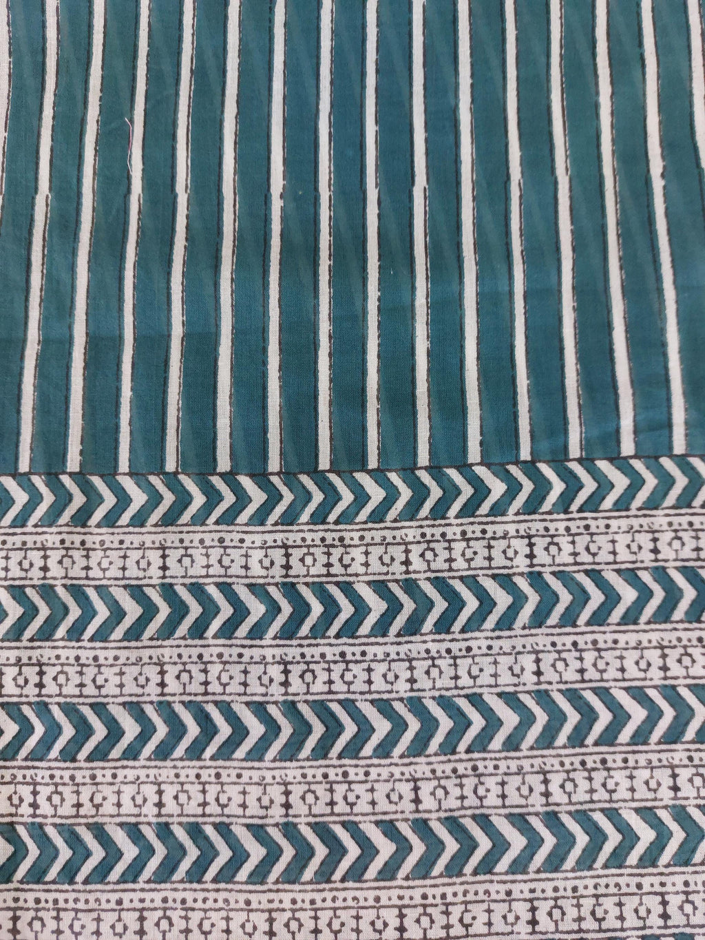 oversize tunic in soft cotton,peacock color stripes pattern
